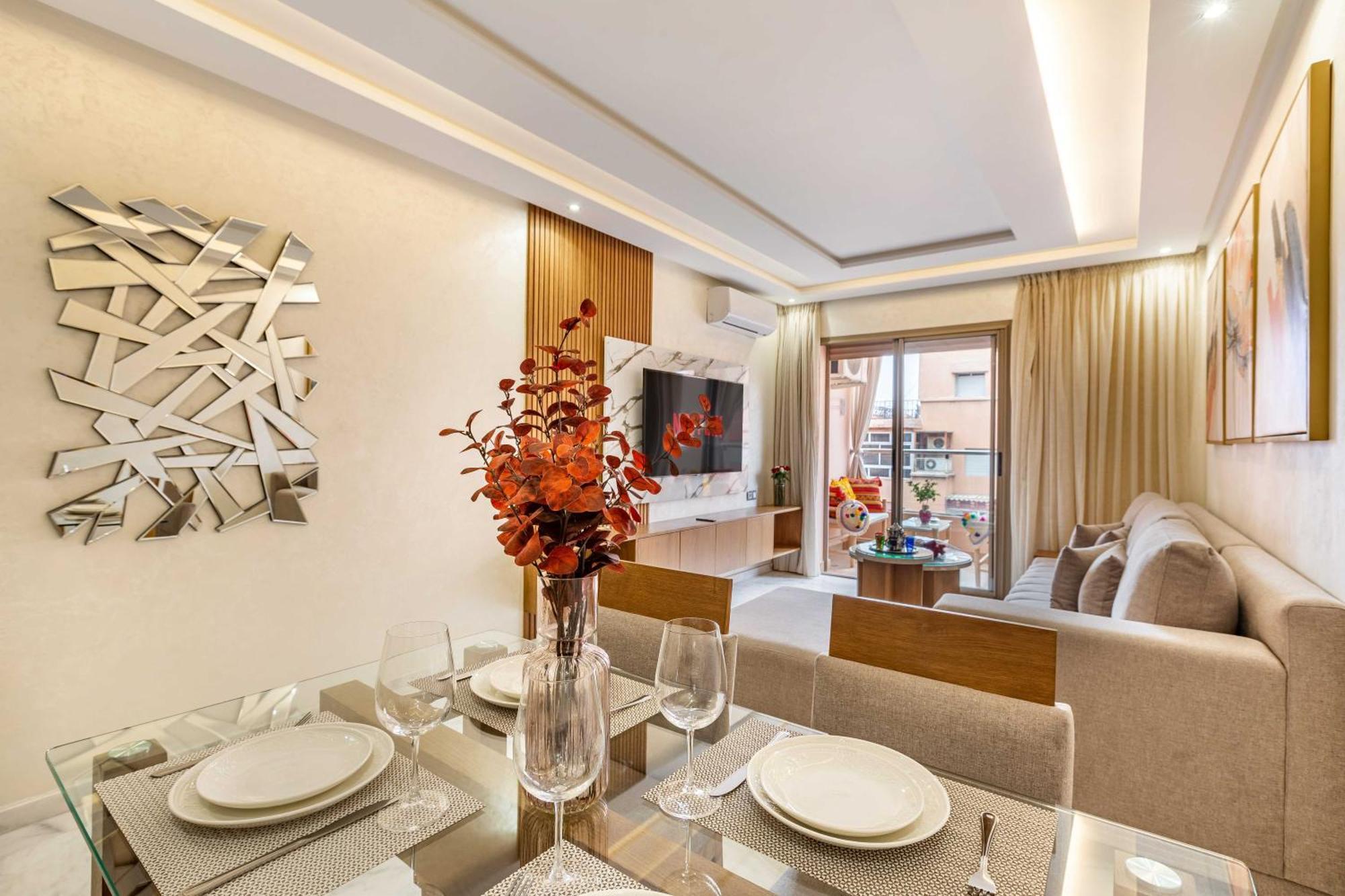 Magnifique Appartement Unique Et Central! 마라케시 외부 사진