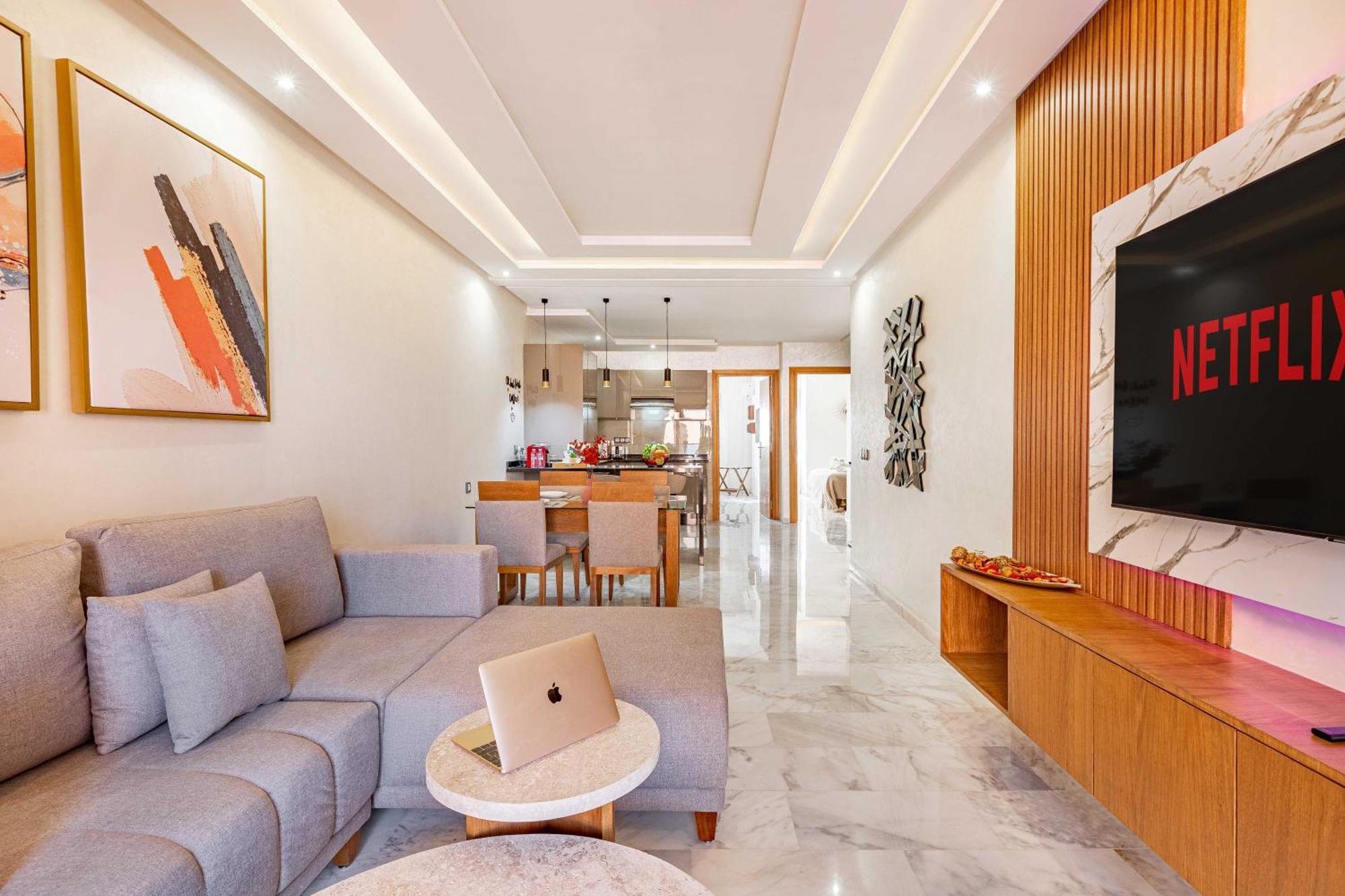 Magnifique Appartement Unique Et Central! 마라케시 외부 사진